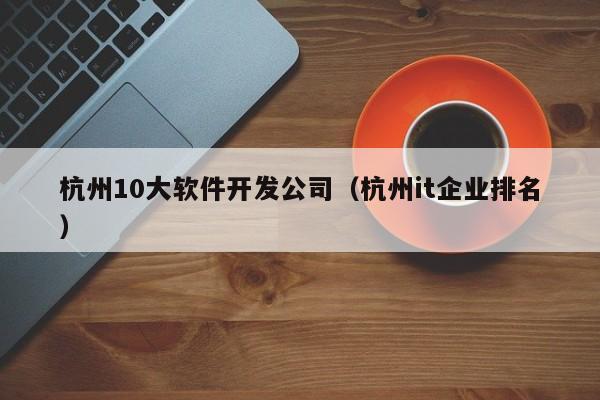 杭州10大软件开发公司（杭州it企业排名）