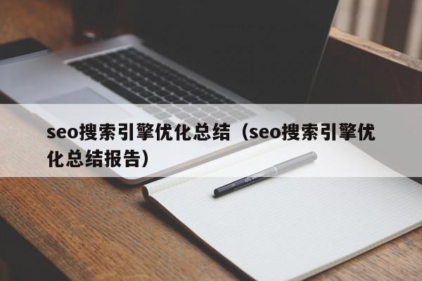 seo搜索引擎优化总结（seo搜索引擎优化总结报告）